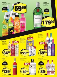 Calle - Tilbudsavis gyldig fra 29.04.2026 | Side: 21 | Produkter: Fisk, Gin, Vodka, Lime