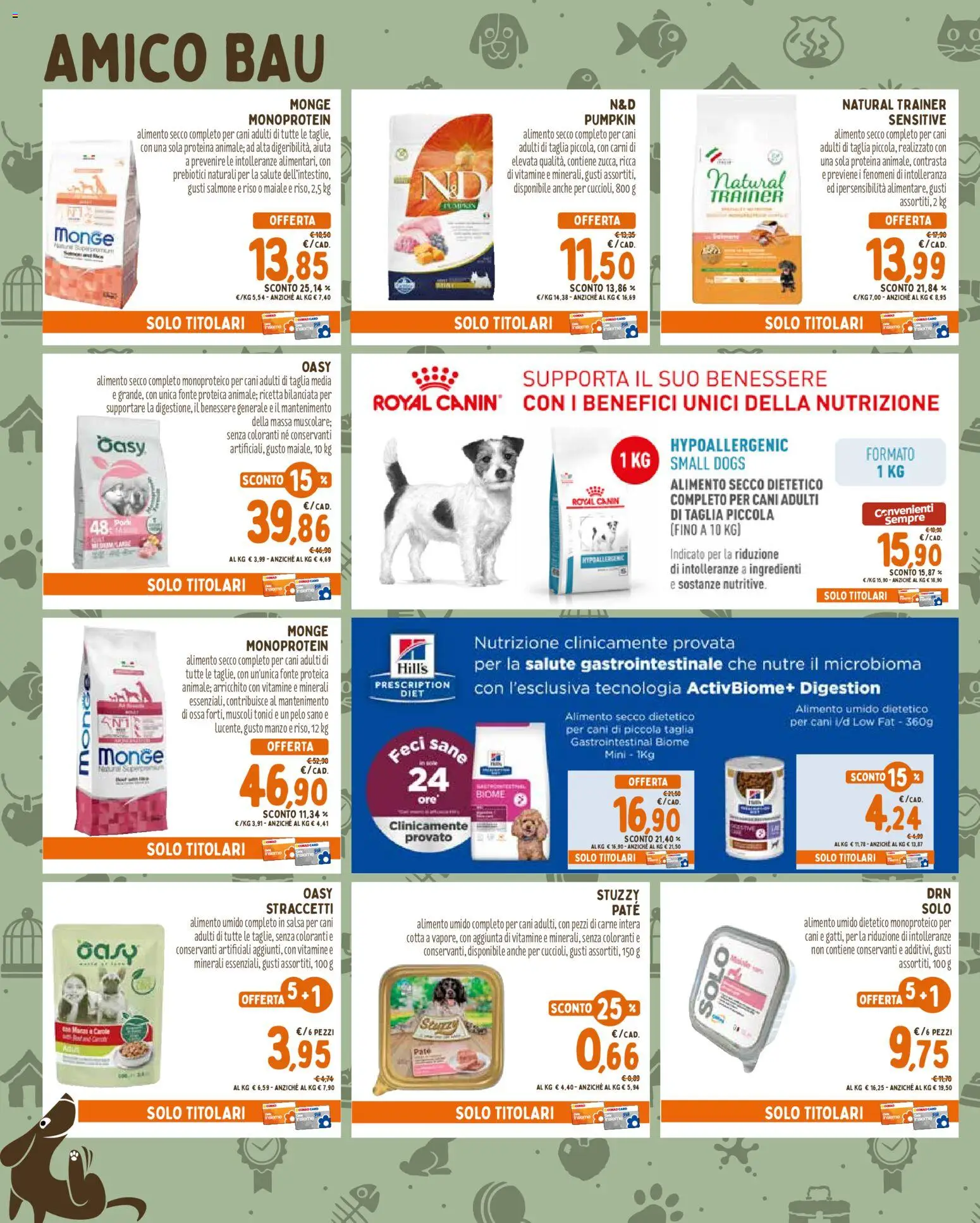 Volantino Conad del 18.06.2026 | Pagina: 2 | Prodotti: Maiale, Salmone, Manzo, Salsa