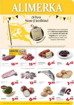 Vista previa Alimerka San Froilán válido desde el 28/09/2026