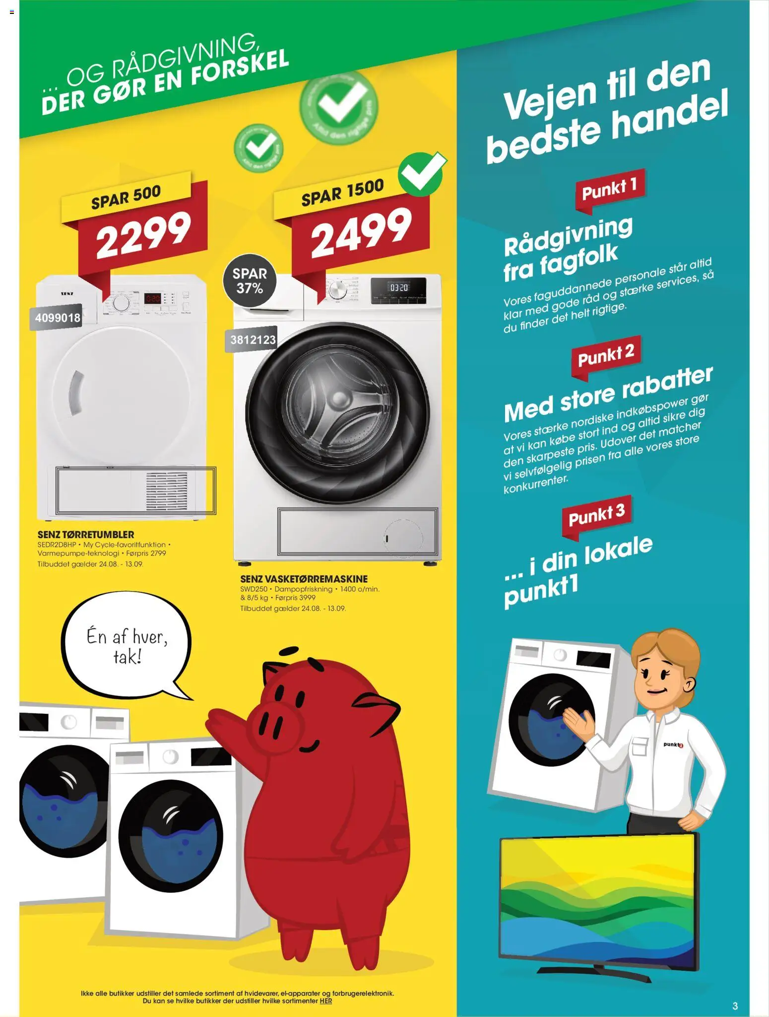 Punkt1 tilbudsavis – gyldig fra 24/08/2026 | Side: 3