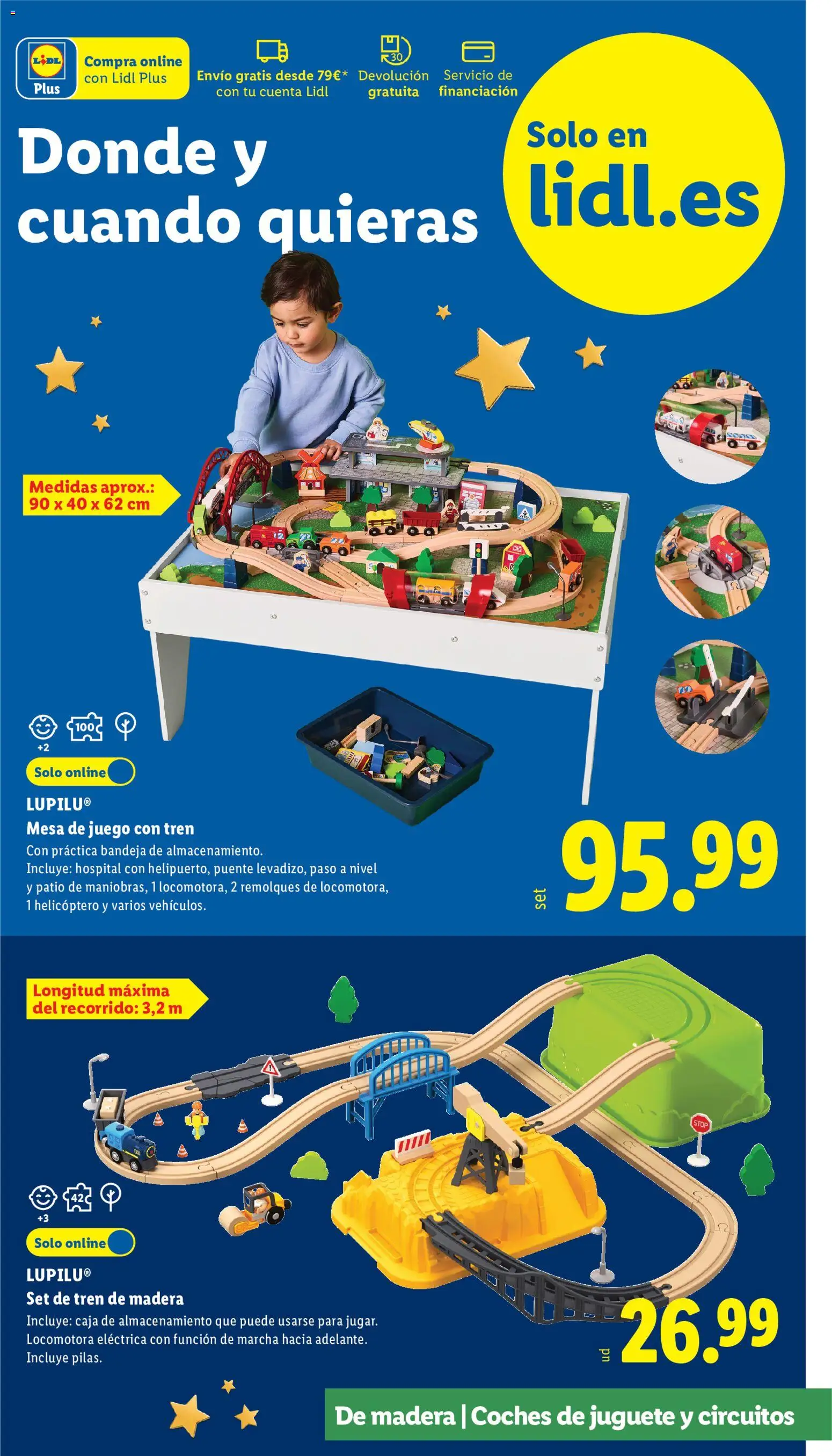 Lidl - Juguetes de madera │ válido desde el 21/10/2026 | Página: 11 | Productos: Caja de almacenamiento, Bandeja, Mesa, Caja