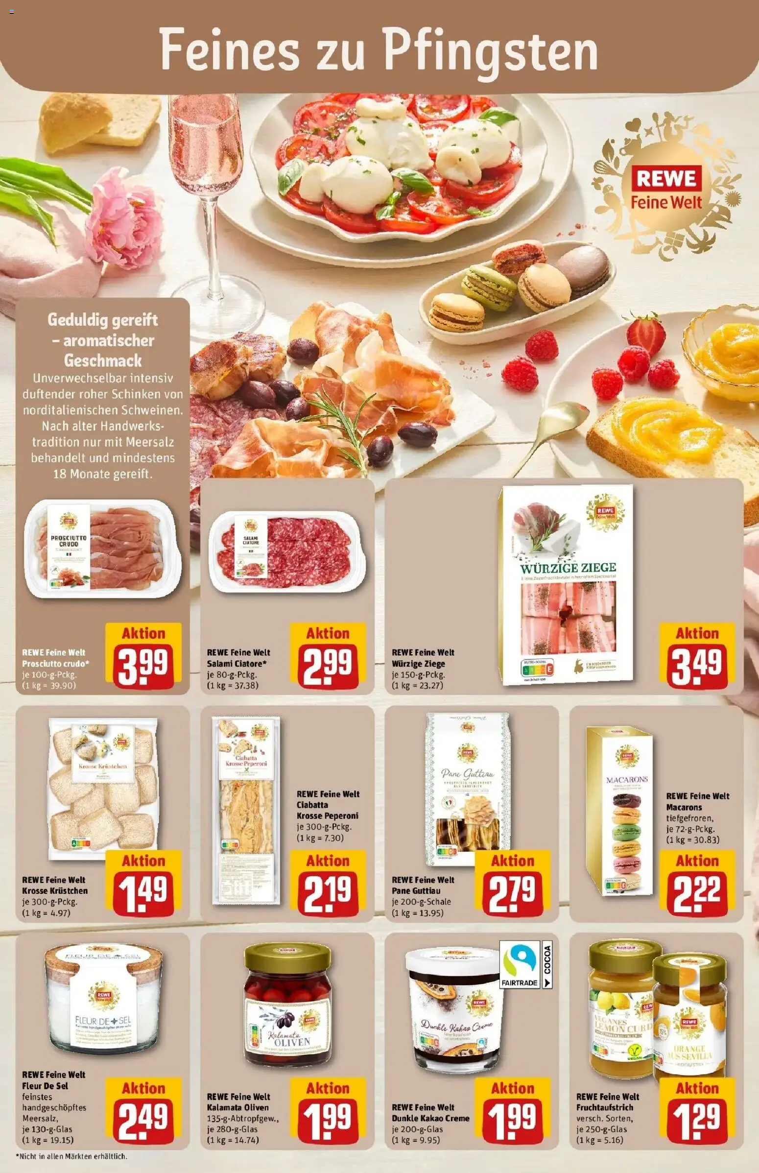 Rewe Prospekt Bergneustadt – gültig ab 17.05.2026 | Seite: 17 | Produkte: Pane, Creme, Salami, Schinken