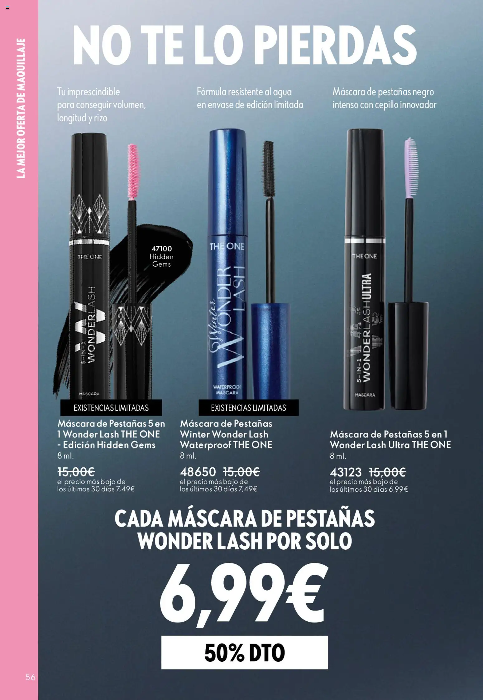 Oriflame - Catálogo Campaña 6 │ válido desde el 22.04.2026 | Página: 56 | Productos: Maquillaje, Máscara, Té, Máscara de pestañas