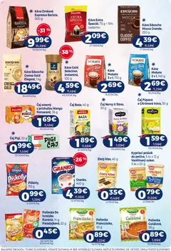 Milk Agro leták platný od 22.07.2026 | Strana: 12 | Produkty: Káva, Barista, Zlatý klas, Cukor