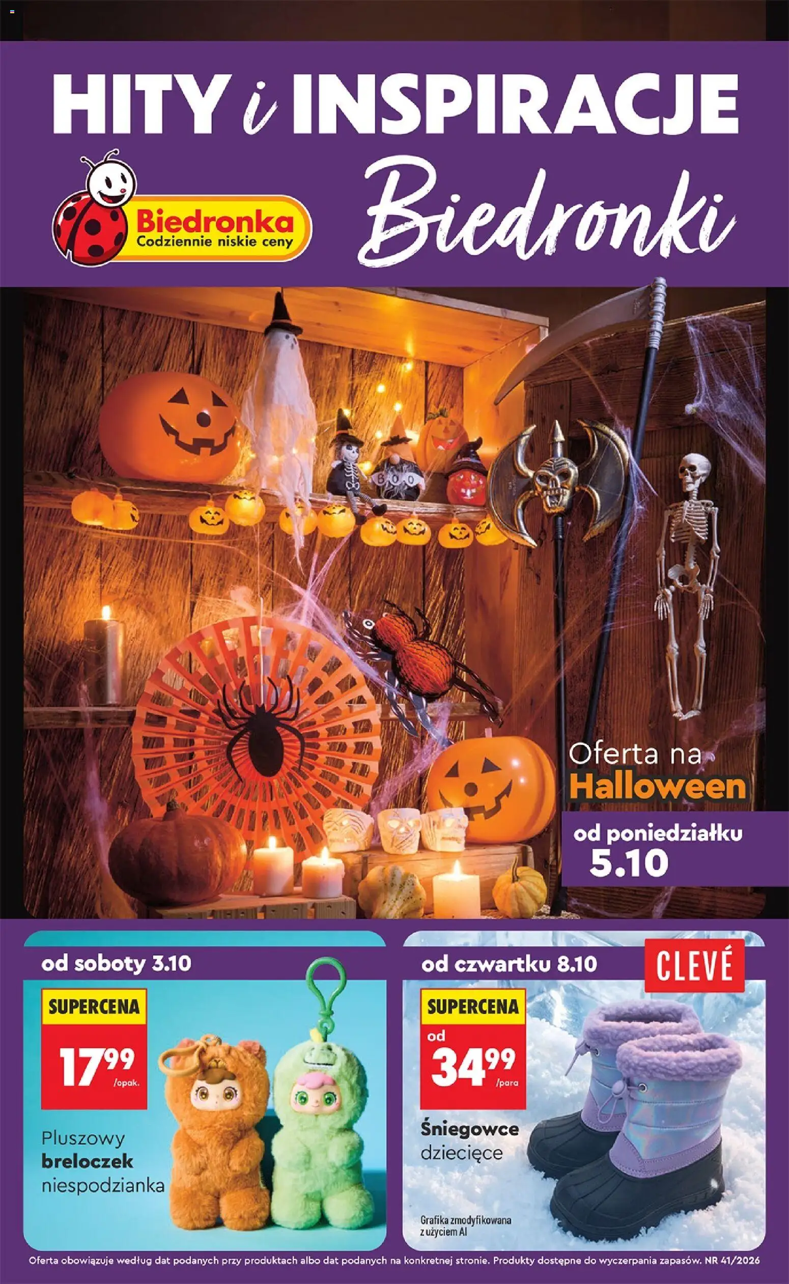 Biedronka Polsko leták - Hity i inspiracje od 05.10.2026 | Strana: 1
