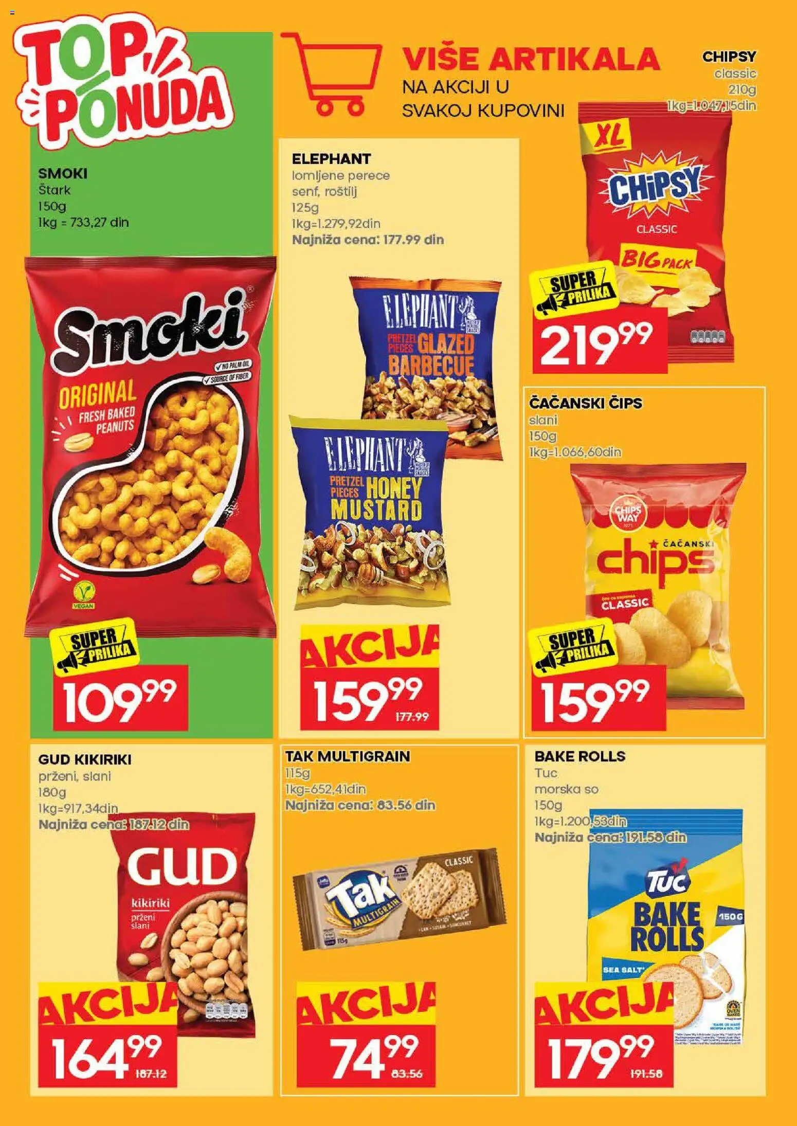 Roda katalog - važi od 17.08.2026 | Strana: 40 | Proizvode: Čips, So, Kikiriki, Roštilj