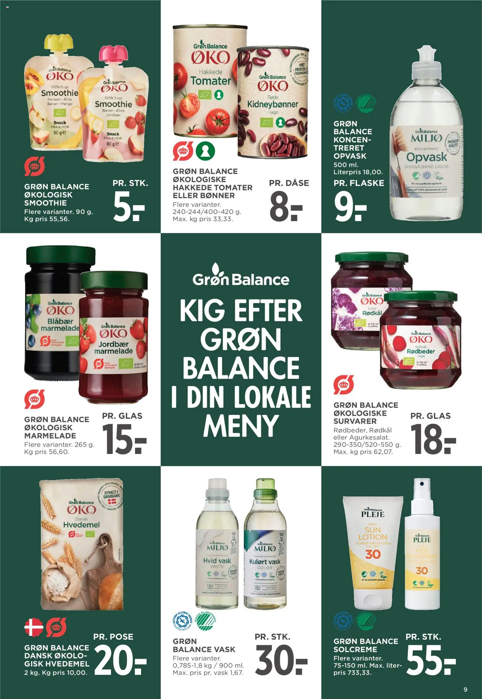 Meny tilbudsavis – gyldig fra 24.04.2026 | Side: 9 | Produkter: Parfume, Rødbeder, Jordbær, Kidneybønner