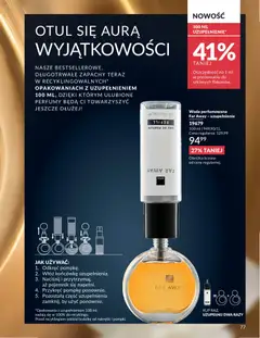 Pogląd oferty "Avon Katalog 6 2026" - ważna od 01.06.2026 | Strona: 77 | Produkty: Naciśnij, Perfumy, Woda