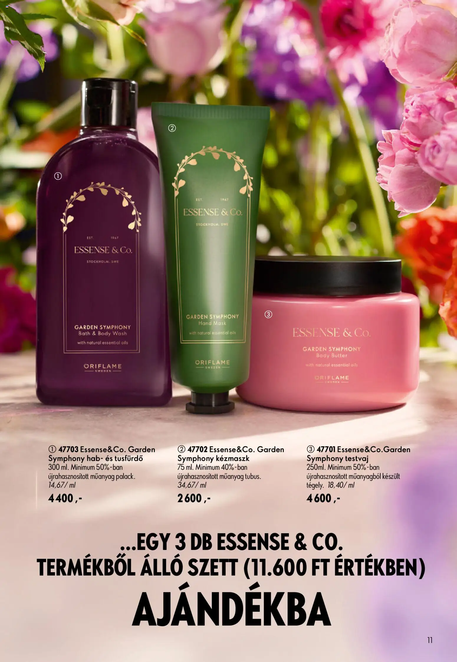 Oriflame akciós ujság - amely érvényes a következő dátumtól: 2026.07.29. | Oldal: 11