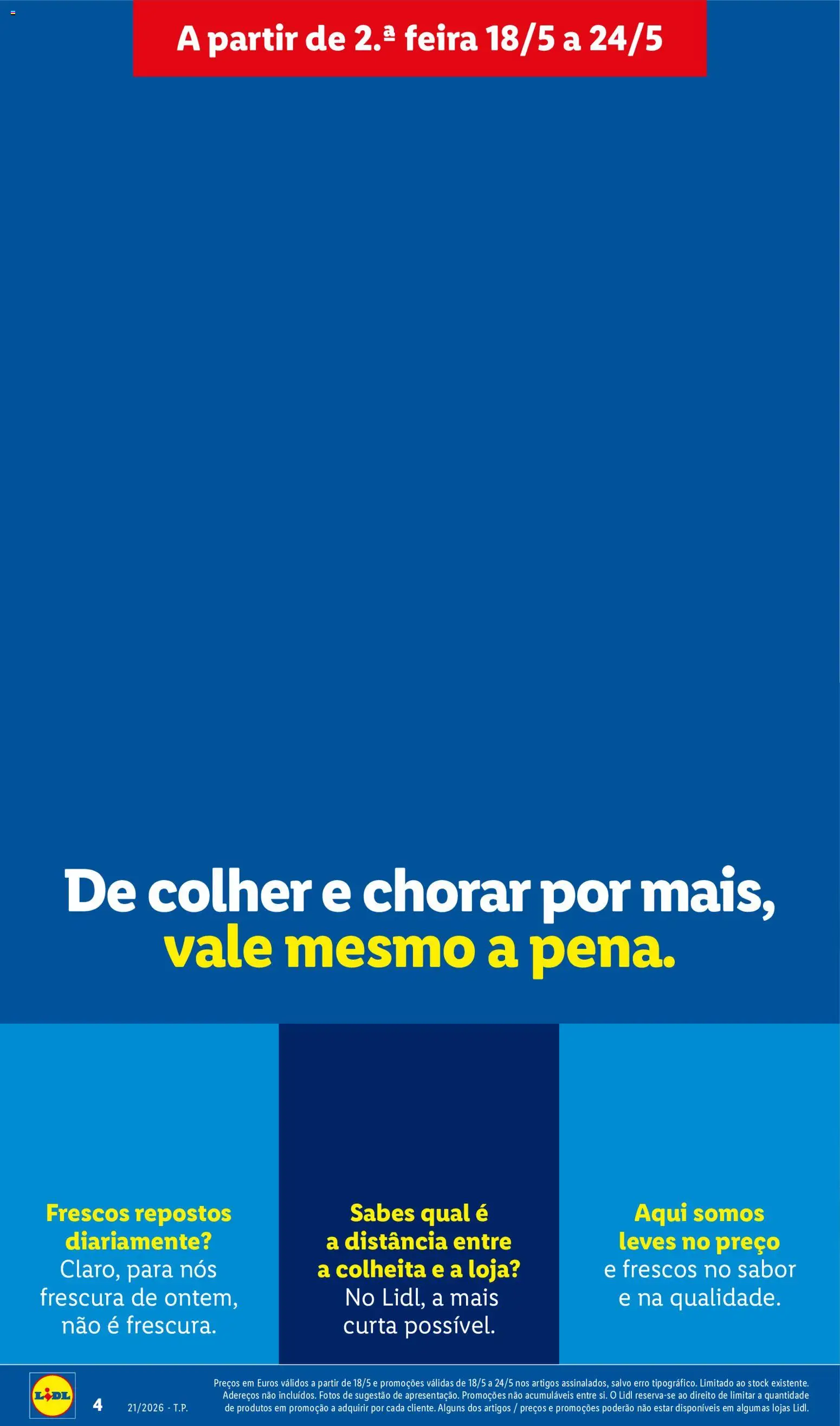 Lidl folheto | 18/05/2026 |  🎉 Como obter um desconto limitado? Poupe ainda hoje! | Portugal