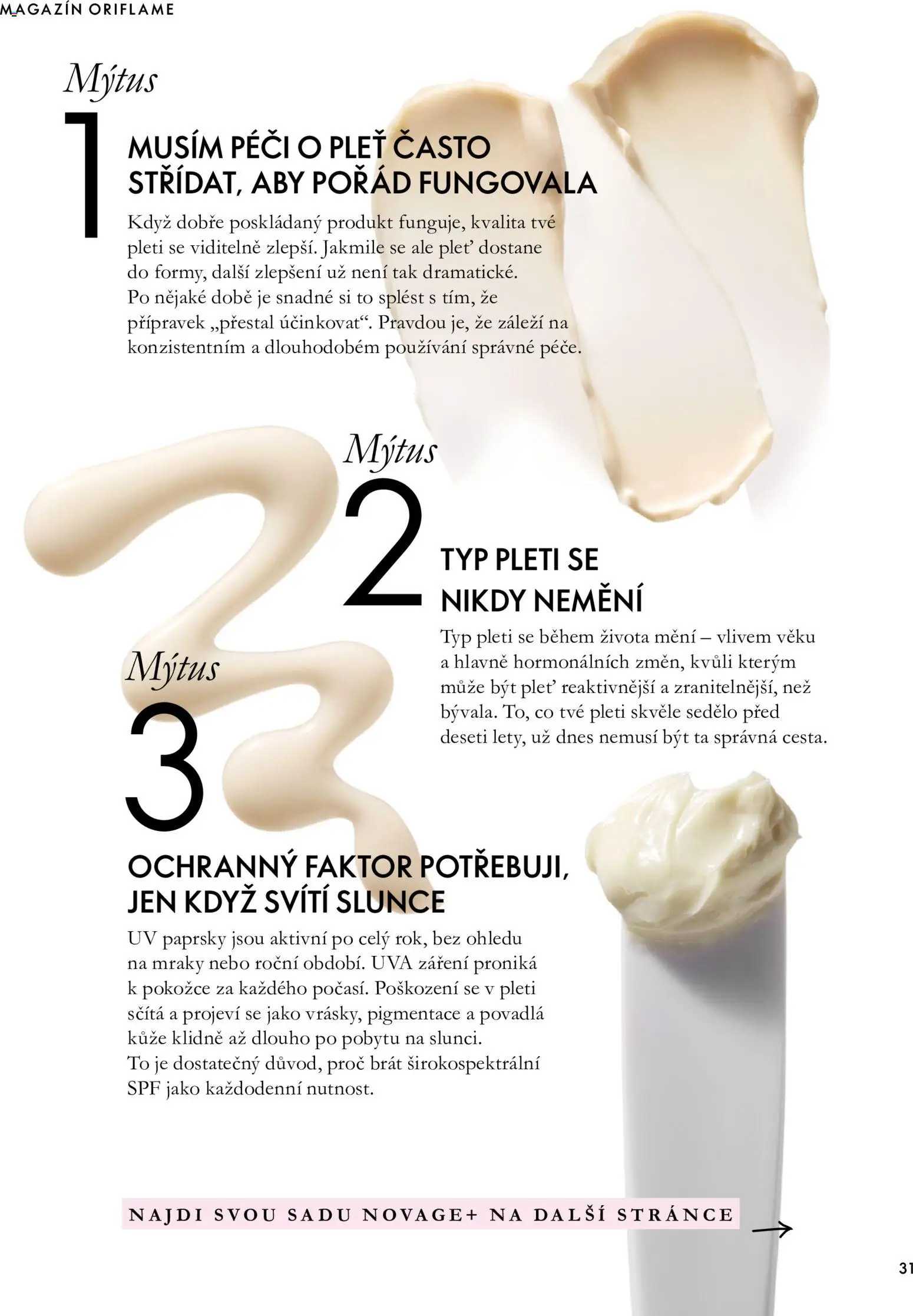 Oriflame katalog Novage+ Proceuticals od 30.09.2026 | Strana: 31