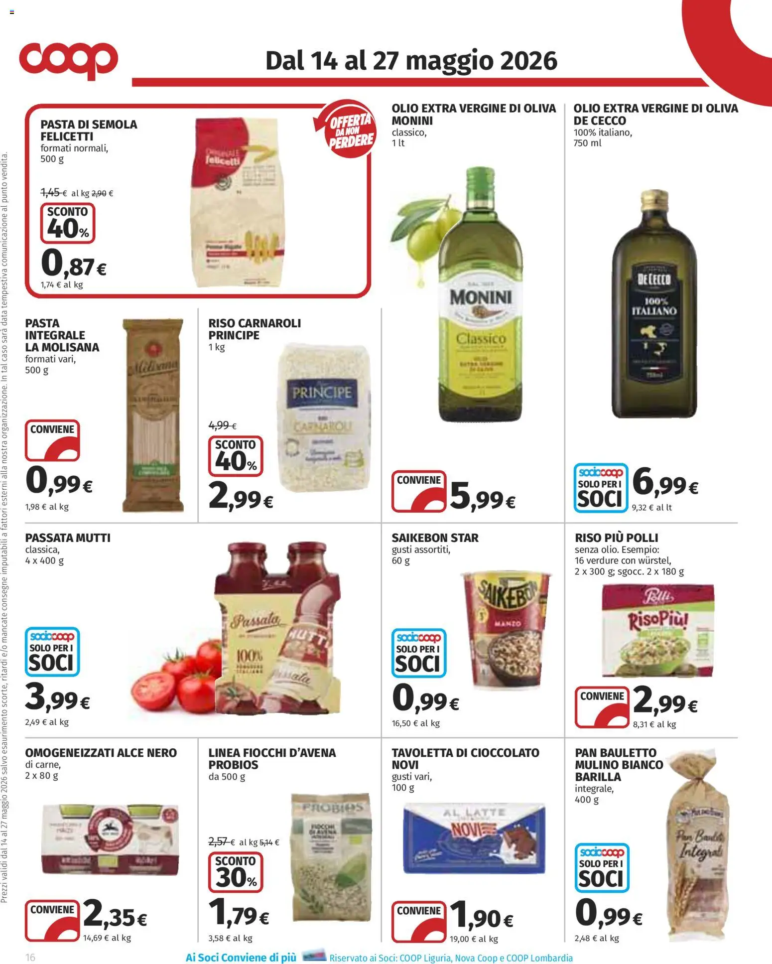 Volantino COOP del 14.05.2026 | Pagina: 16