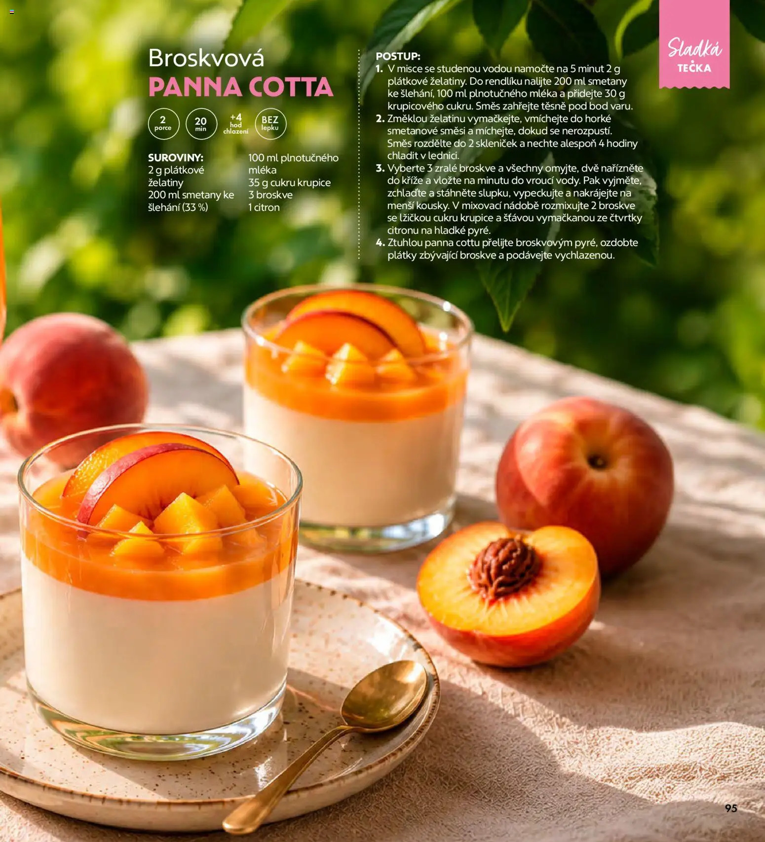 Albert magazín od 01.07.2026 | Strana: 95 | Produkty: Hodiny, Krupice, Panna cotta, Citron