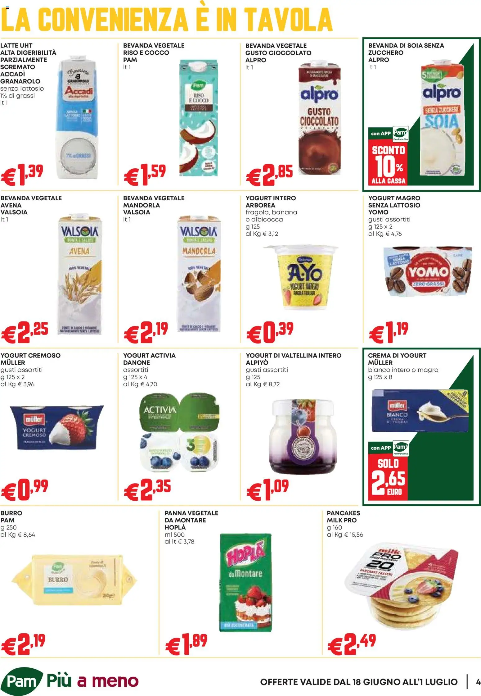 Volantino PAM del 18.06.2026 | Pagina: 4