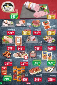 COOP - Abc & Szuper / Tisza - amely érvényes a következő dátumtól: 2026.08.21. | Oldal: 4 | Termékek: Hot dog, Sült, Tarja, Sonka