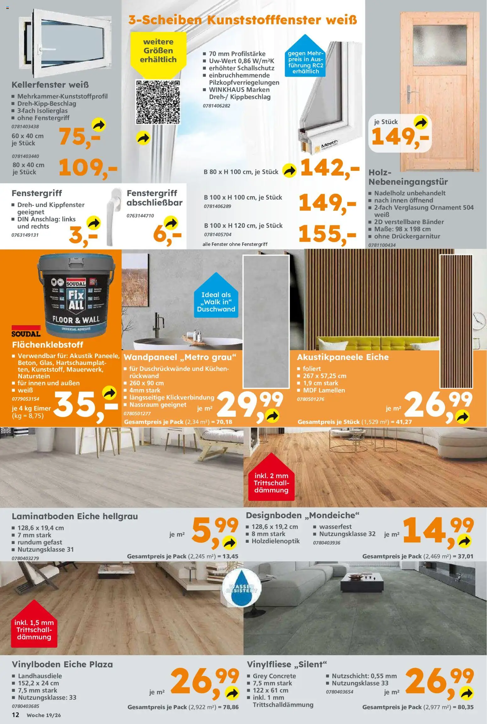 Globus Baumarkt Prospekt 	 – gültig ab 03.05.2026 | Seite: 12