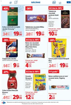 Ofertele Carrefour valabile de la 06.05.2026 | Pagină: 38 | Produse: Cafea, Ciocolată, Cereale, Stafide