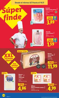 Vista previa Realvalle Jamón serrano reserva, 13 meses de curación. En lonchas. 300 g válido desde el 04.05.2026 | Página: 28