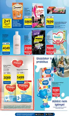 Tesco aktuális akciós újság - amely érvényes a következő dátumtól: 2026.07.30. | Oldal: 27 | Termékek: Kutyaeledel, Pelenka, Sampon, Cukor