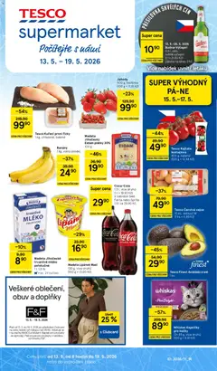 Náhled letáku Tesco leták - Supermarket od 13.05.2026
