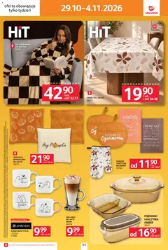 Pogląd oferty "Selgros cash&carry gazetka - Jeszcze więcej super promocji" - ważna od 29.10.2026 | Strona: 11 | Produkty: Szklanka, Naczynia, Koc