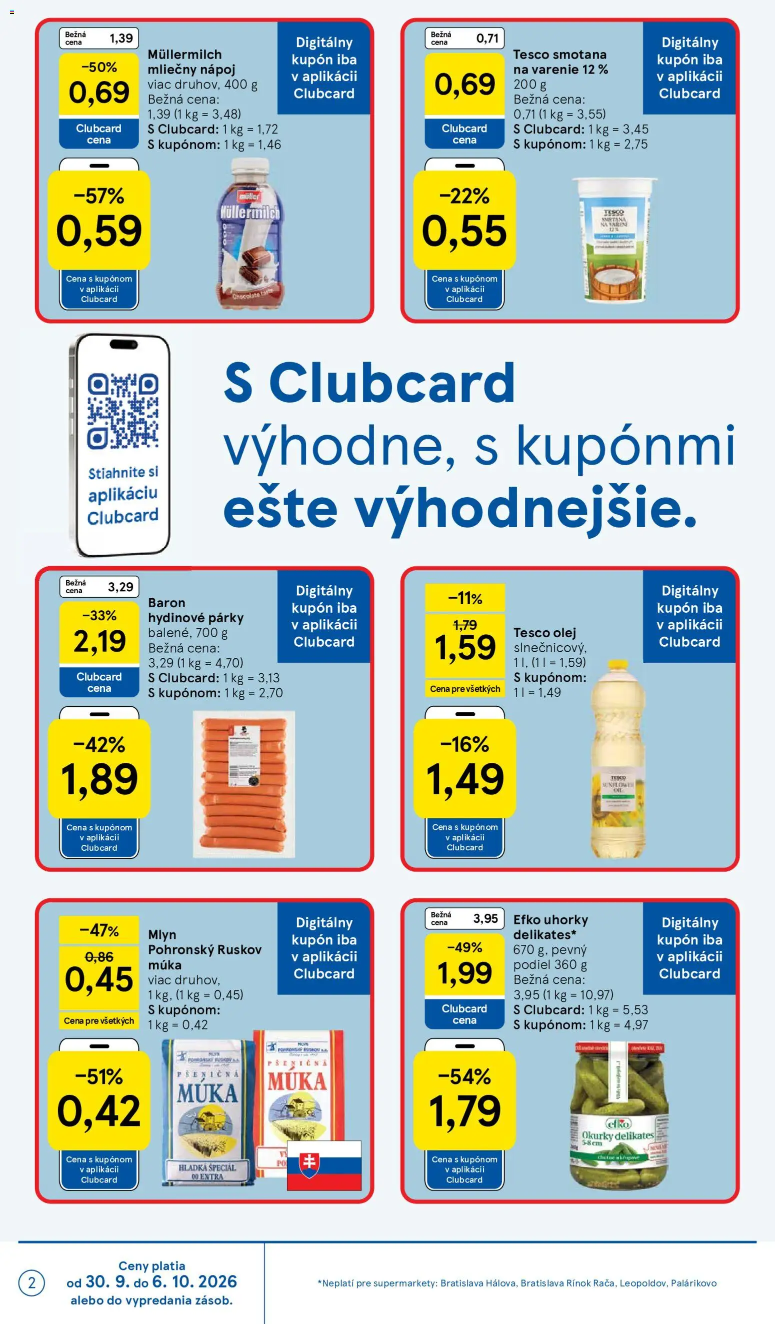 Nové Tesco akcie – leták je platný od 30.09.2026 | Strana: 2