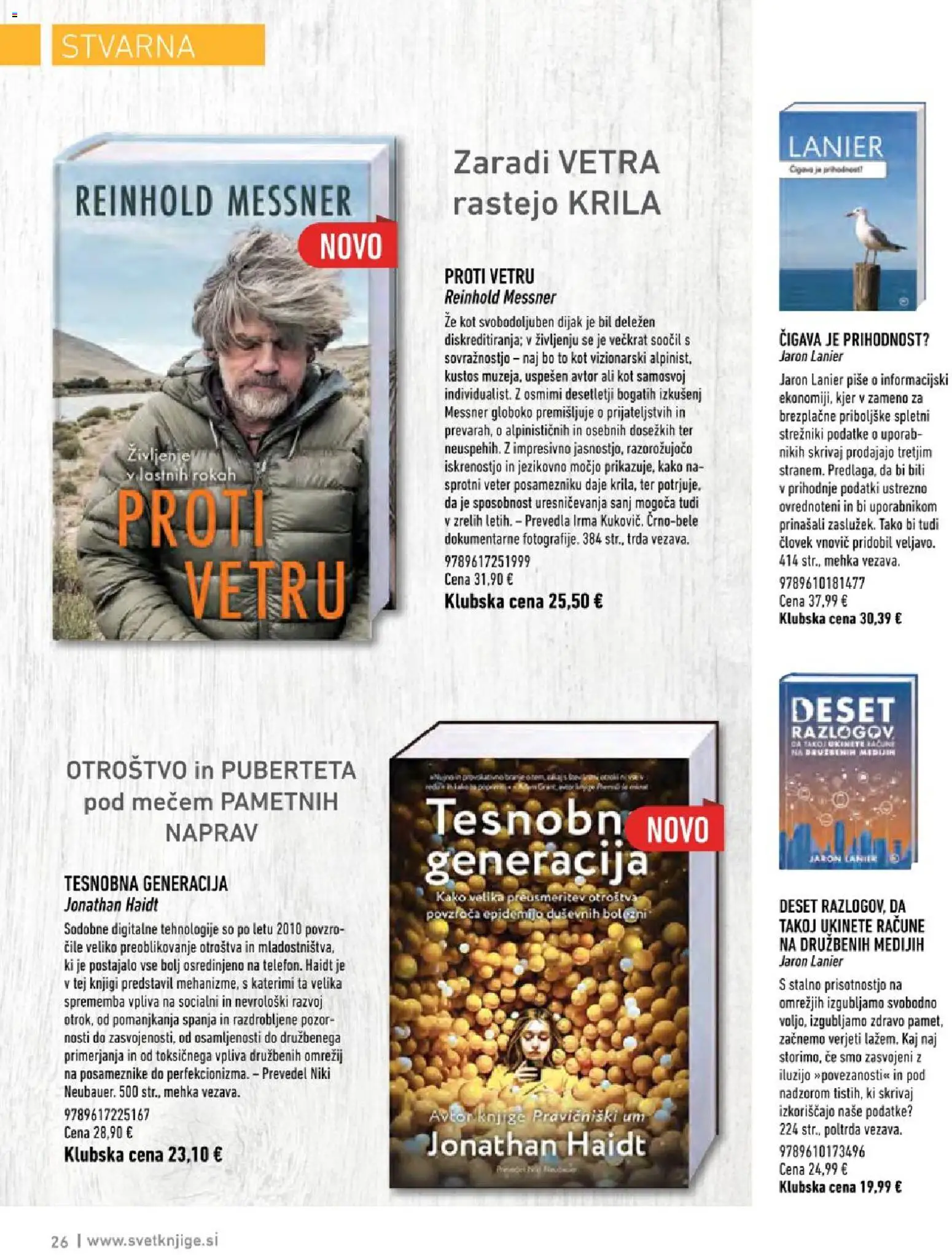 Novi Svet knjige katalog ponudbe – veljaven od 20.07.2026 | Stran: 26