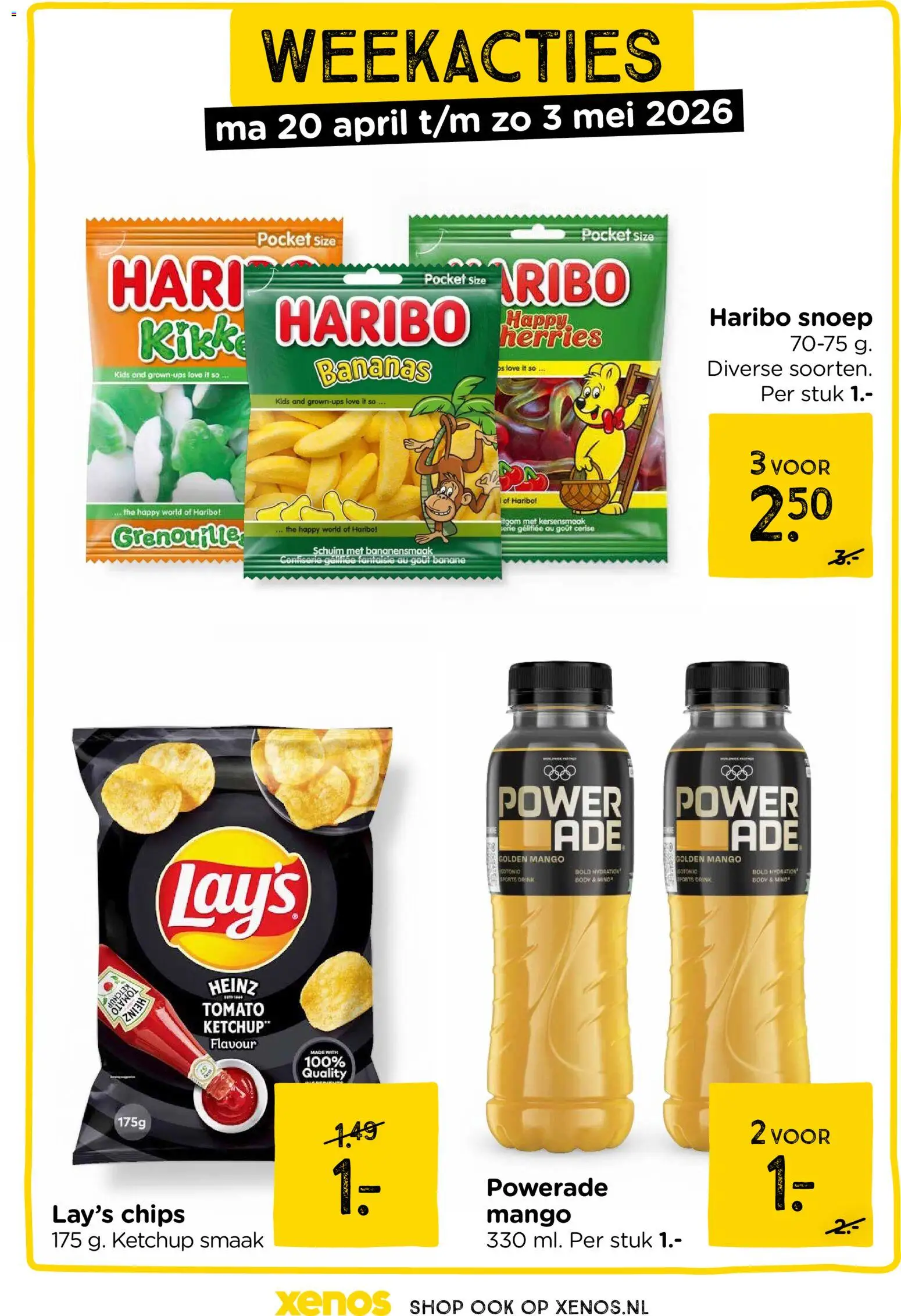 {H1} | Pagina: 20 | Producten: Snoep, Chips, Ketchup, Mango