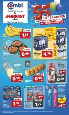 Combi Prospekt Apen ab 07.09.2026 gültig