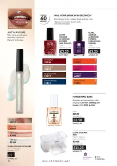 Preview of AVON - CHRISTMAS MAGIC valid from 01/10/2026 | Page: 32 | Products: Lip gloss, Fireworks, Orange