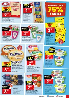 Pogląd oferty "Twój Market gazetka" - ważna od 23.09.2026 | Strona: 19 | Produkty: Serek homogenizowany naturalny, Serek, Piątnica, Ser
