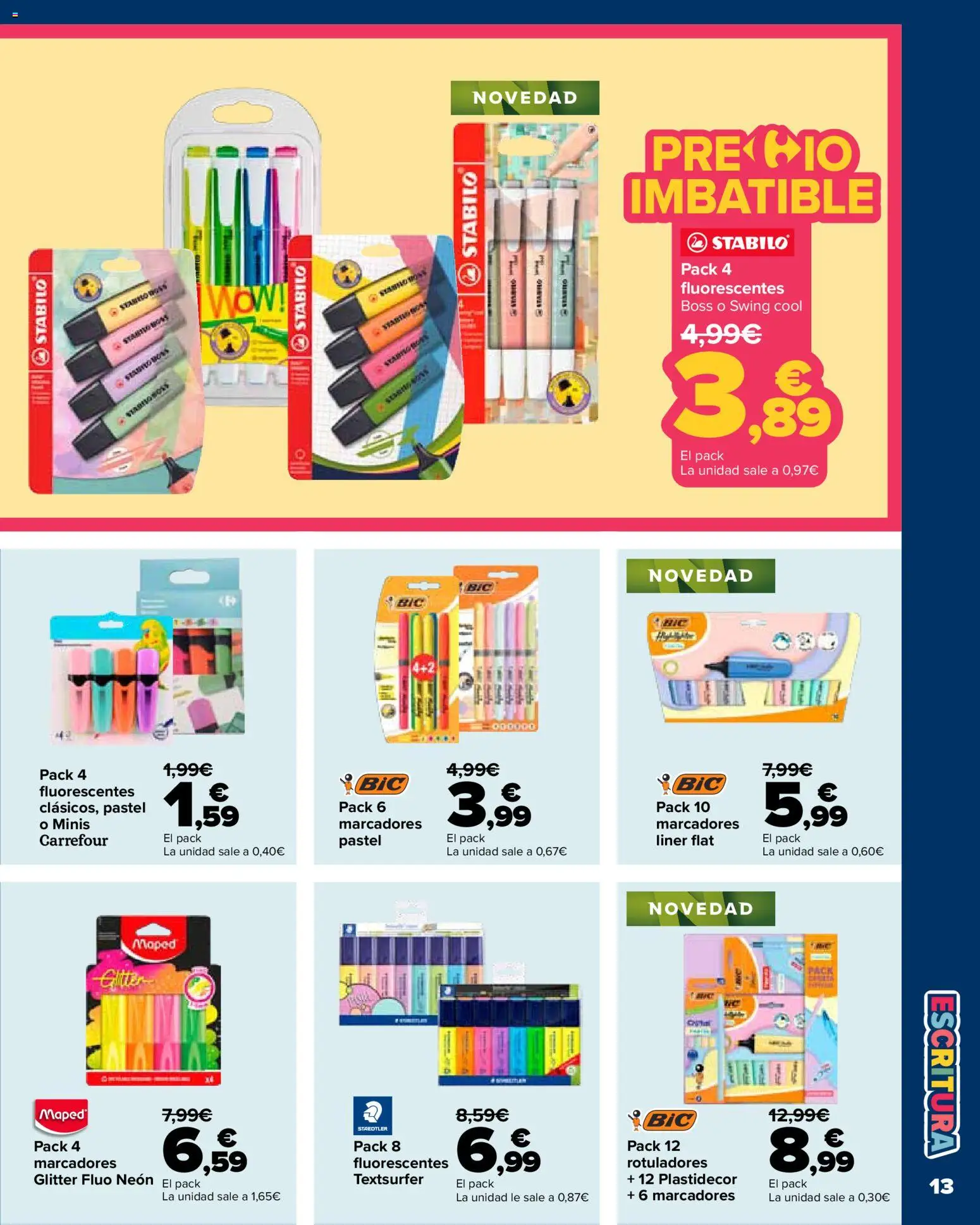 Carrefour Vuelta al cole │ válido desde el 18/08/2026 | Página: 13