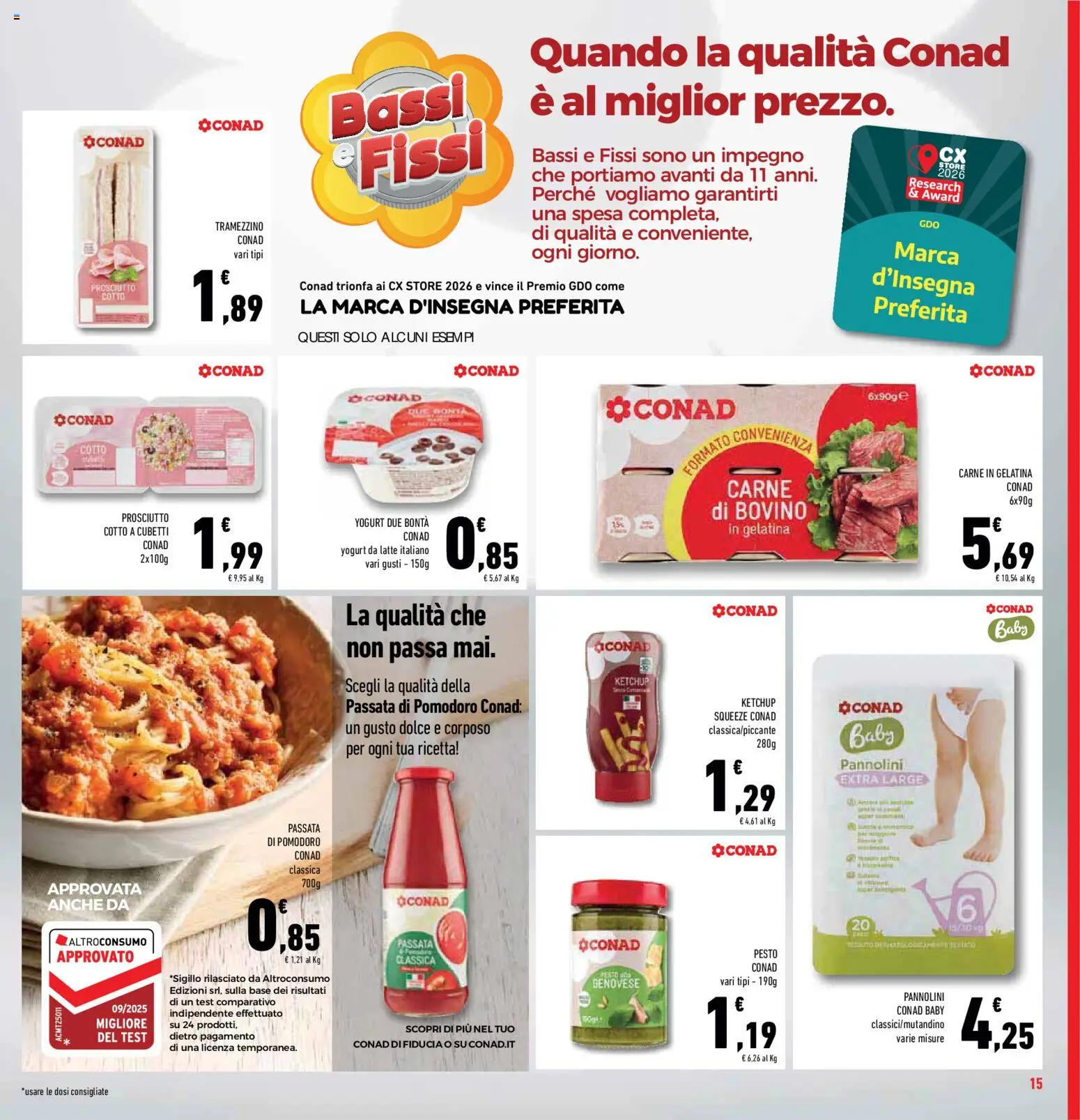 Volantino Conad del 01/07/2026 | Pagina: 15