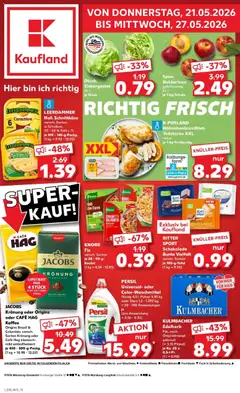Kaufland Prospekt Würzburg ab 21.05.2026 gültig