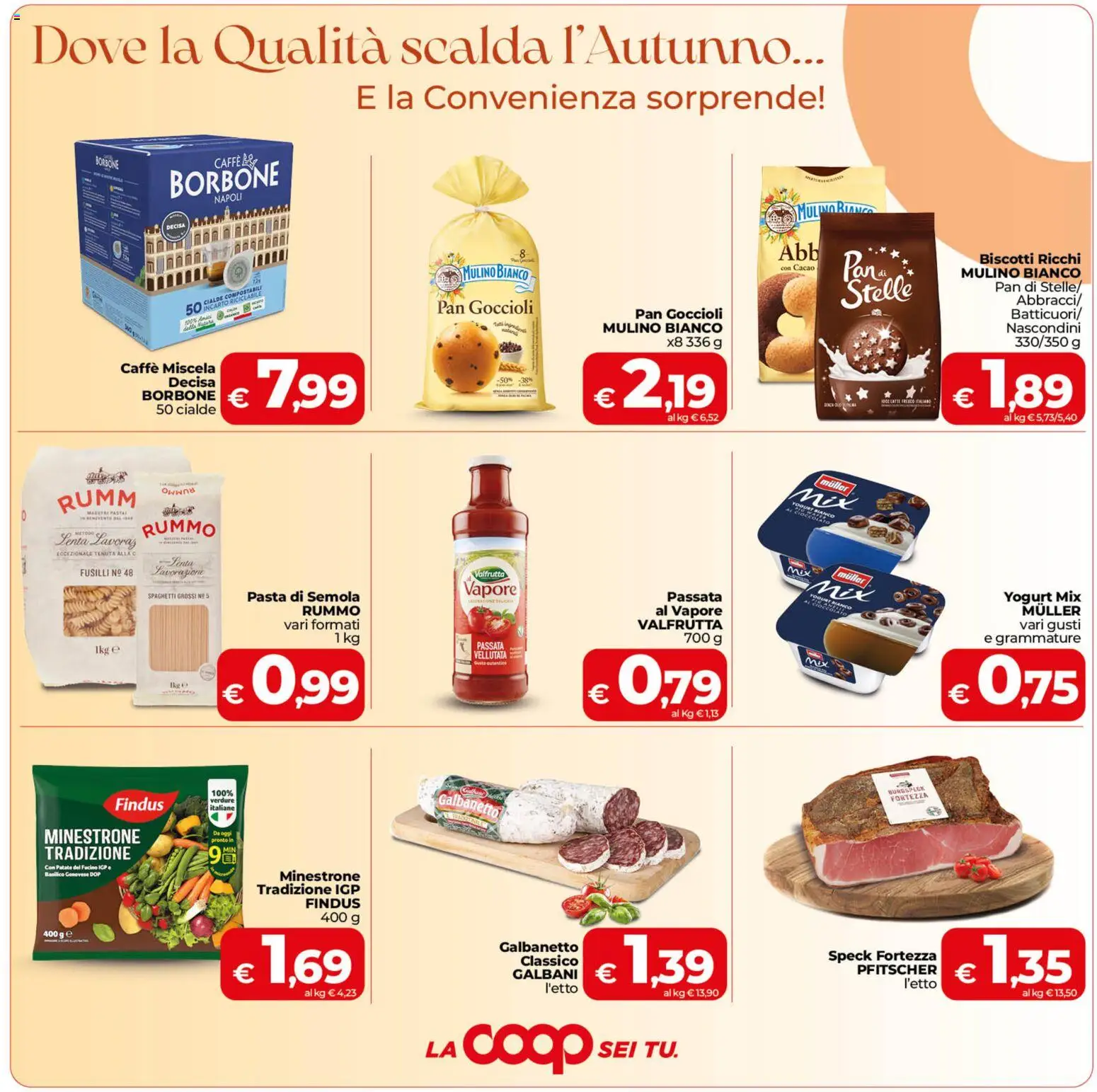 Volantino COOP del 23/10/2026 | Pagina: 2 | Prodotti: Yogurt, Biscotti, Basilico, Yogurt bianco