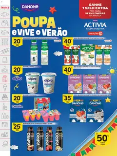 Pré-visualização Continente folheto válido de 09/06/2026 | Página: 30 | Produtos: Probióticos, Iogurtes, Cálcio, Cereais