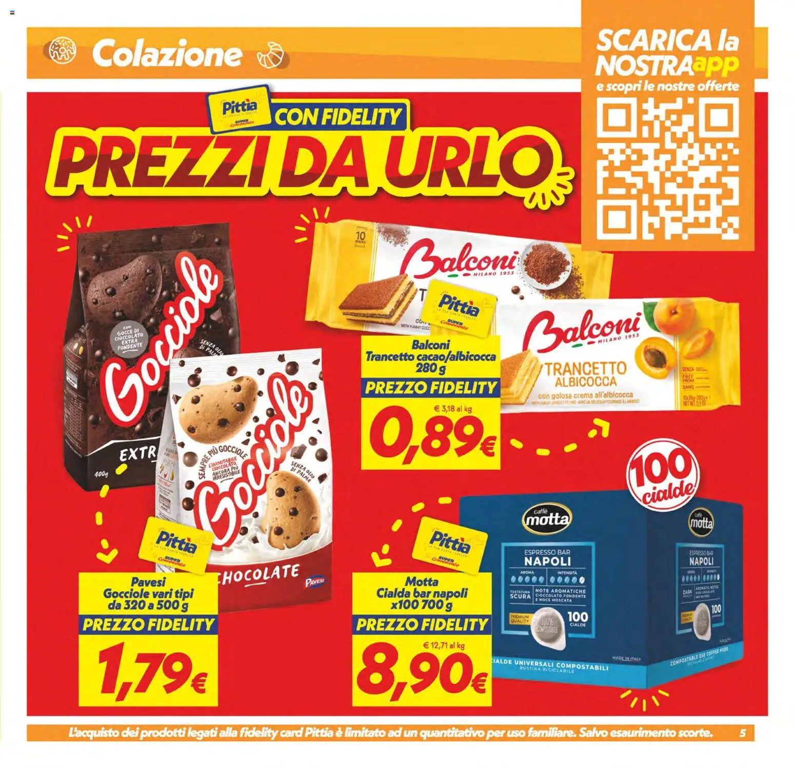 Volantino SuperConveniente del 13/10/2026 | Pagina: 5 | Prodotti: Caffè, Olio, Cialde, Cialda