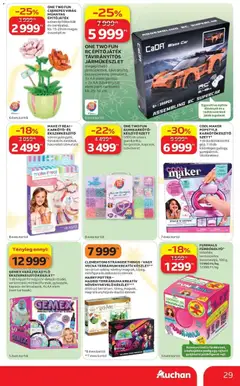 Auchan Karácsonyi ajánlataink Kecskemét - amely érvényes a következő dátumtól: 2026.10.22. | Oldal: 29