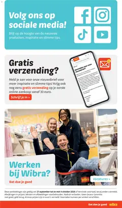 Wibra folder - Voorbeeld van een folder van Wibra, geldig van 21-09-2026 | Pagina: 14