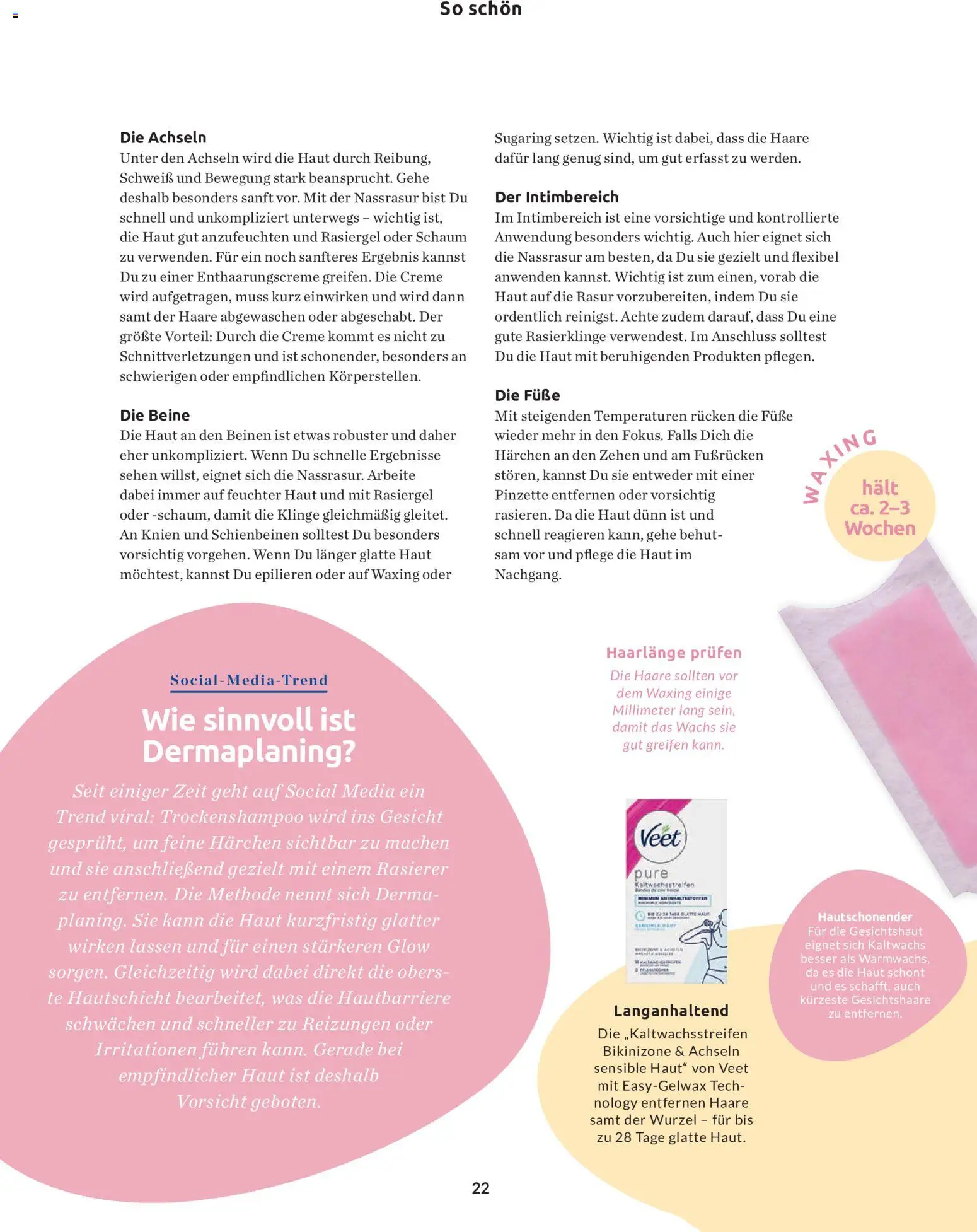 Budni Perle Magazin 04/26 – gültig ab 09.07.2026 | Seite: 22 | Produkte: Rasierer, Creme, Enthaarungscreme, Pinzette