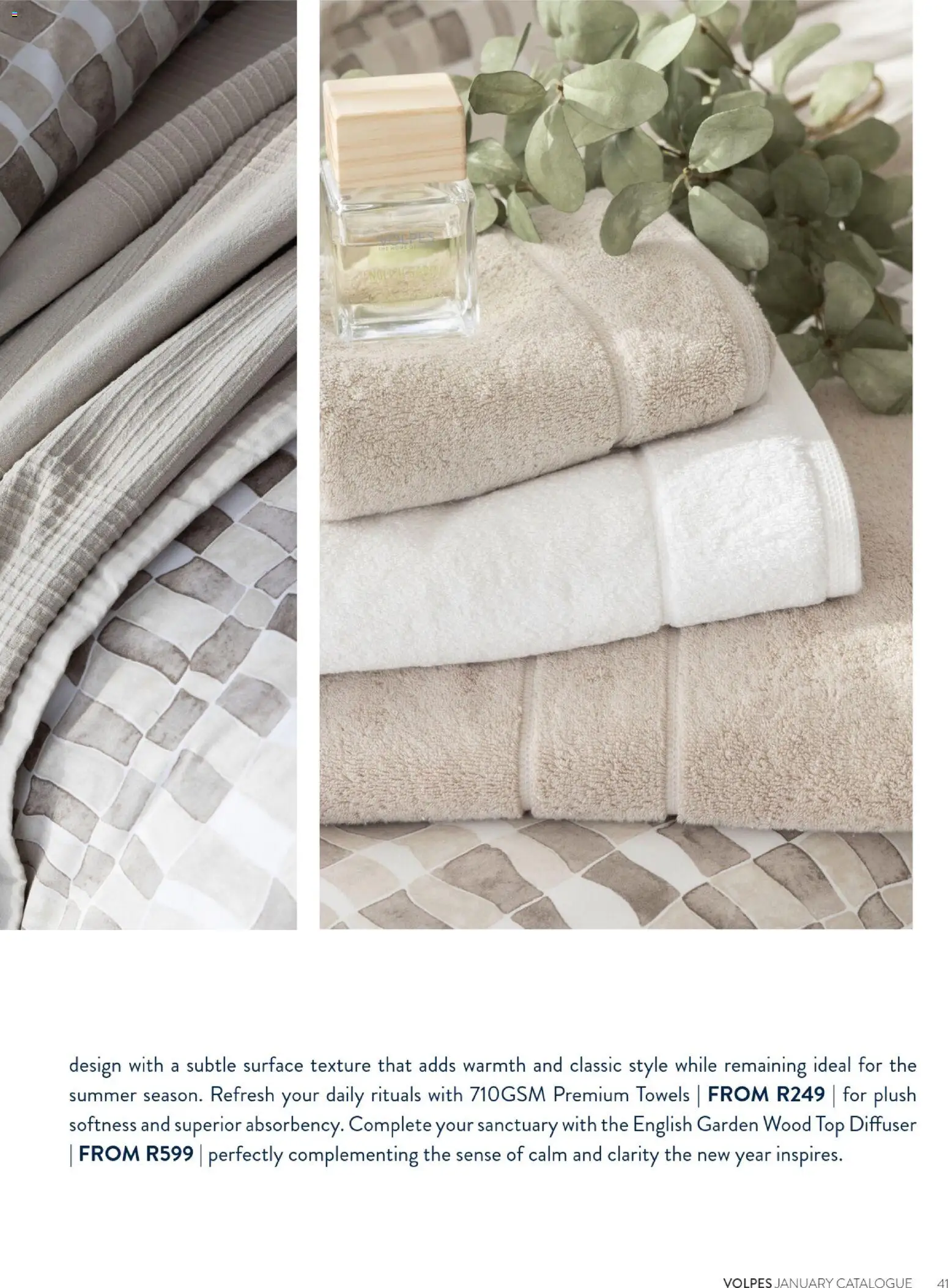New Volpes catalogue – valid from 01/01/2026 | Page: 79 | Products: Towels, Diffuser