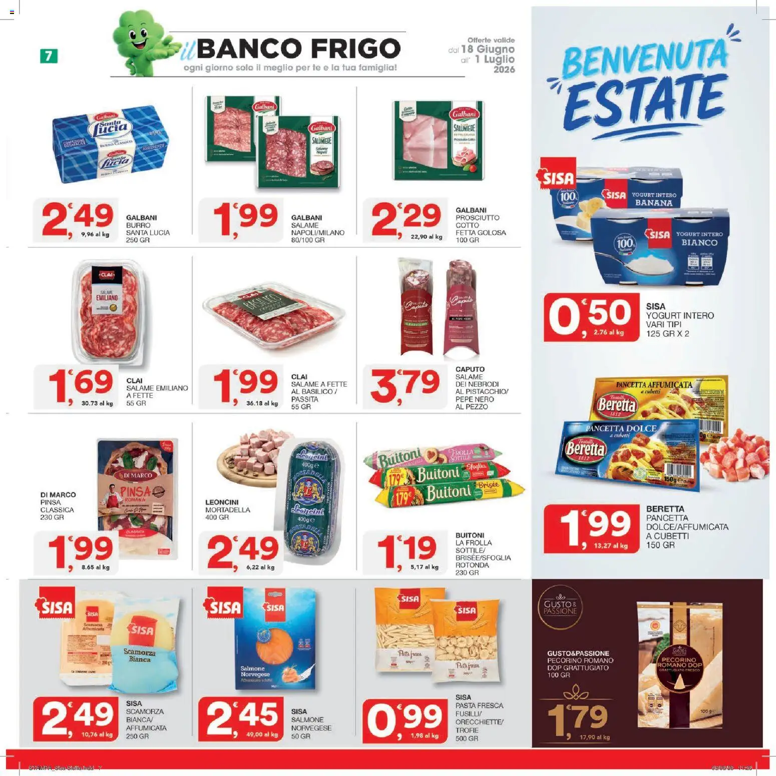 Volantino SISA del 18.06.2026 | Pagina: 7
