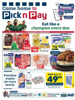 Pick n Pay specials catalogue – valid from 21/09/2026