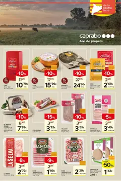 Vista previa Caprabo folleto válido desde el 17/09/2026 | Página: 11 | Productos: Puré, Jamón, Bacon, Pavo