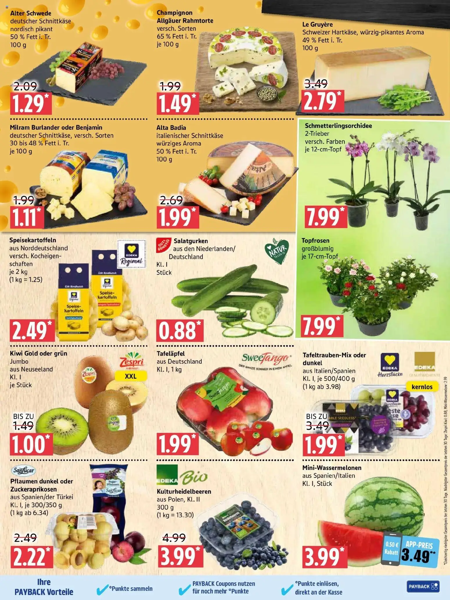 Marktkauf Prospekt Prenzlau (ab 17.08.2026) » Angebote online | Seite: 3 | Produkte: Pflaumen, Kartoffeln, Milram, Kiwi