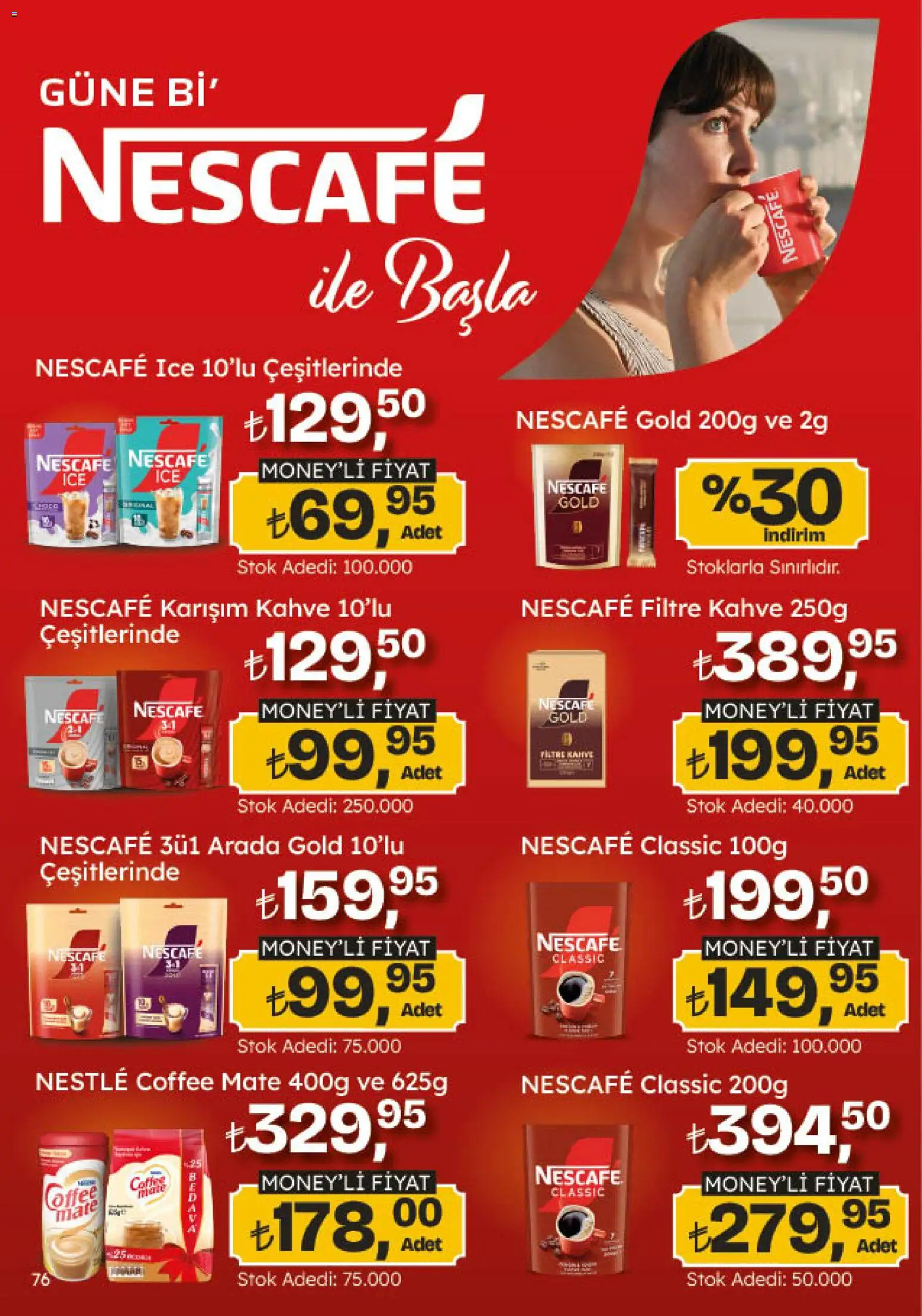 Migros Katalog - 5M Migroskop Dijital - 20 Ağustos 2026 tarihinden itibaren geçerlidir | Sayfa: 76 | Ürünler: Kahve