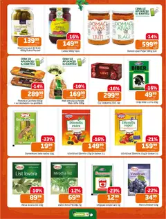 Gomex katalog - pregled Gomex kataloga - važi od 16.09.2026 | Strana: 25 | Proizvode: Kiseli krastavci, Ajvar, List, Teekanne