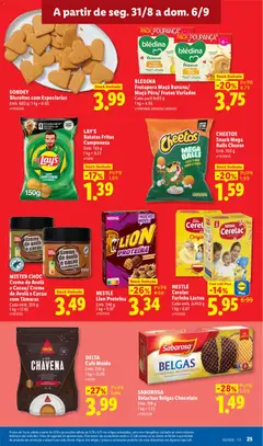 Pré-visualização MISTER CHOC Creme de Avelã e Cacau/ Creme de Avelã e Cacau com Tâmaras, Cada emb. 200 g, 1 kg = 17.45 válido de 31/08/2026 | Página: 25 | Produtos: Especiarias, Snacks, Maça, Creme