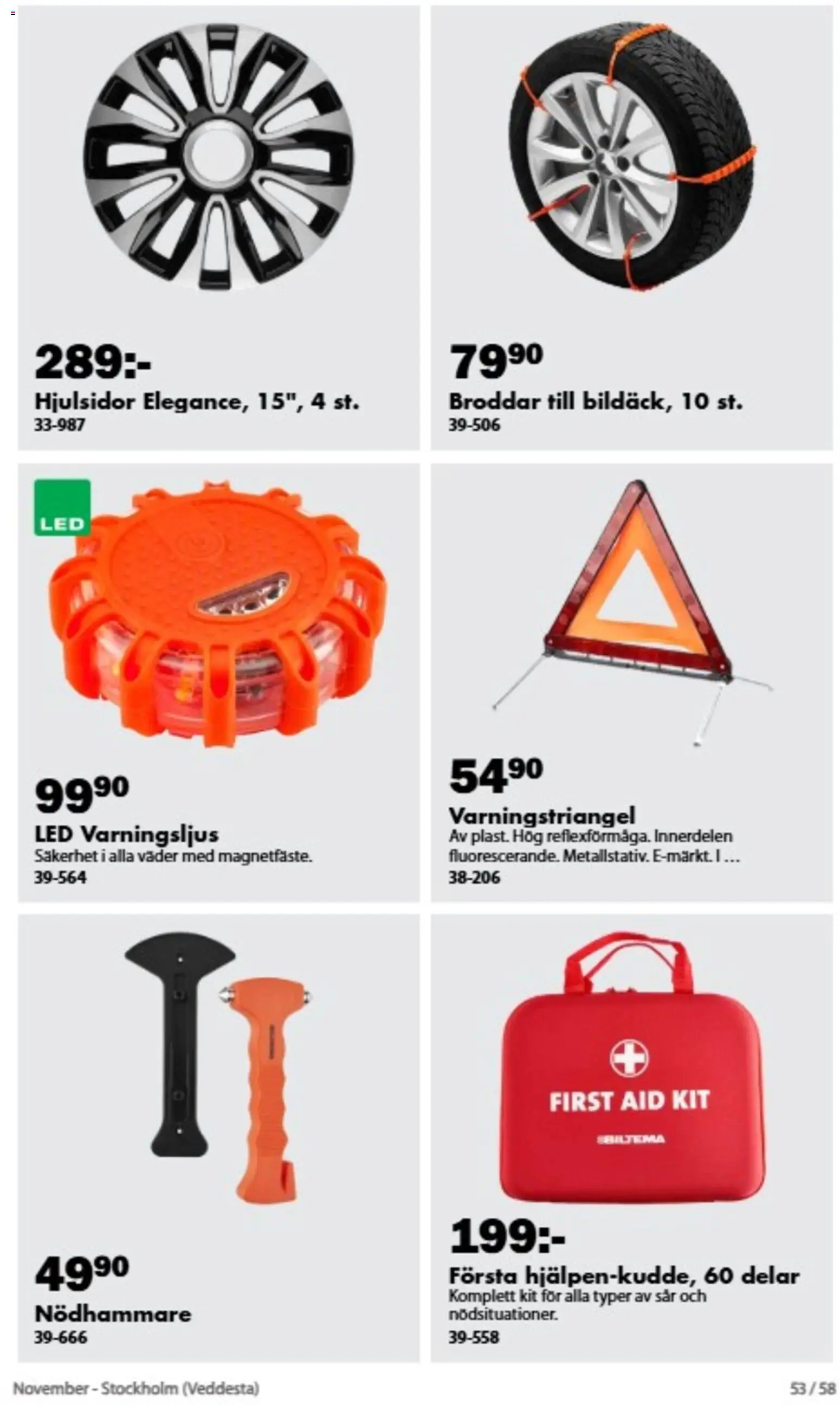 Biltema reklamblad aktuell från 23/10/2026 | Sida: 54