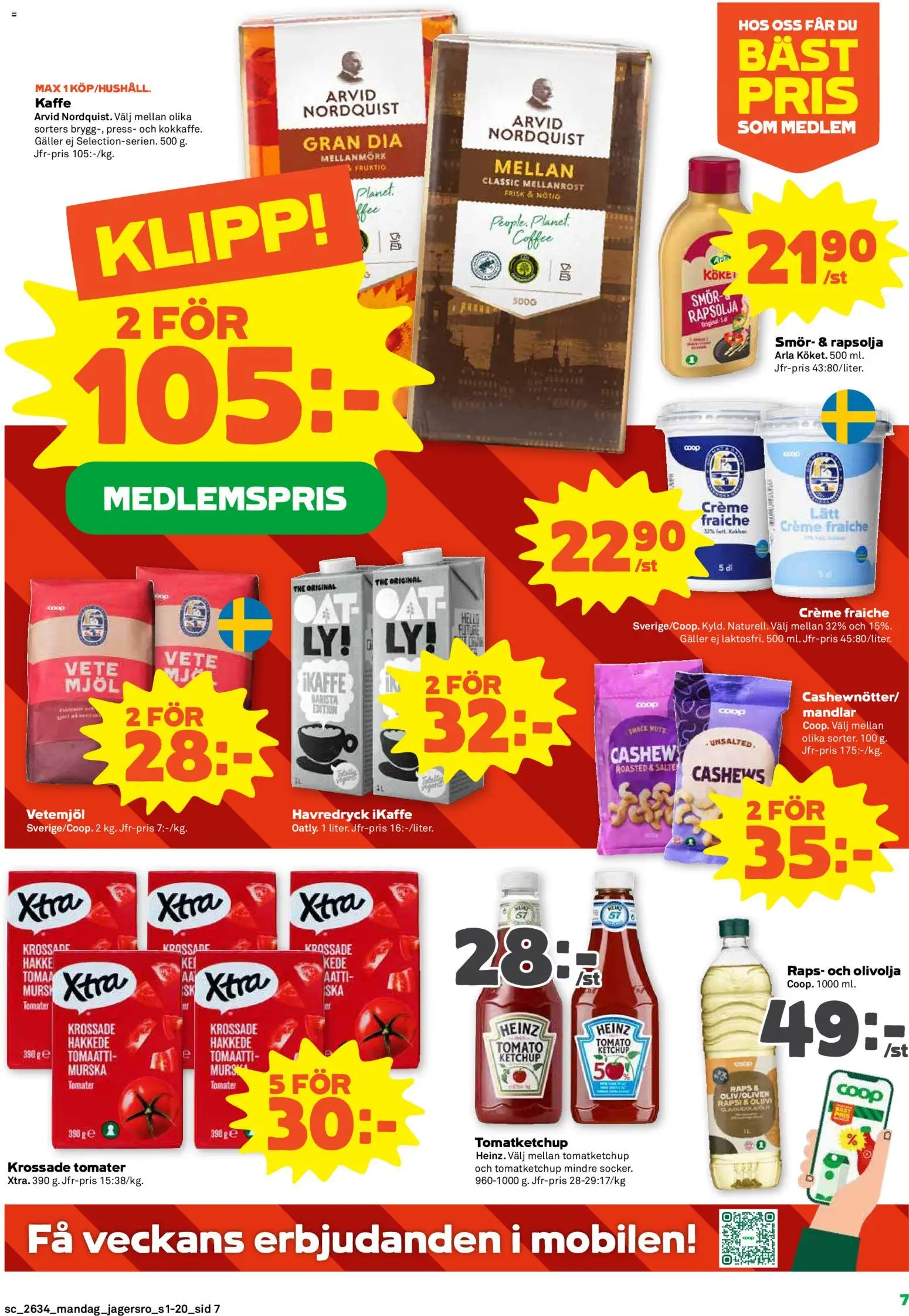 Coop Forum reklamblad aktuell från 17/08/2026 | Sida: 7